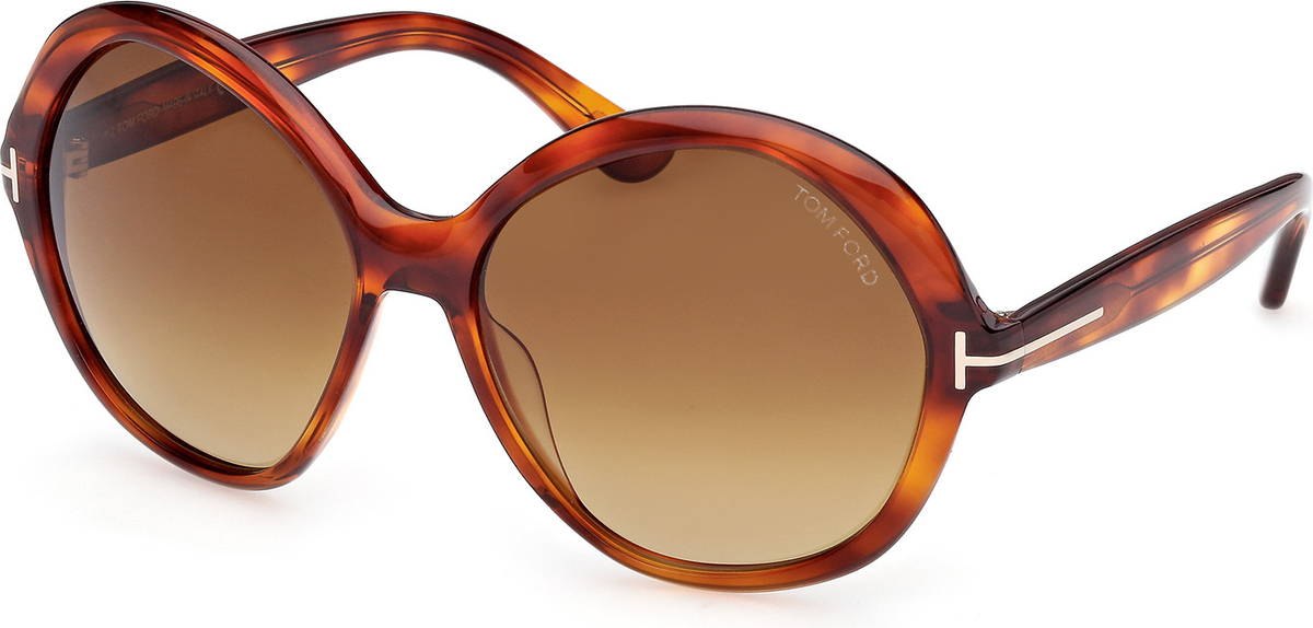 Tom Ford Annabelle-02 FT1282 6054F, vista 3/4 em alta resolução