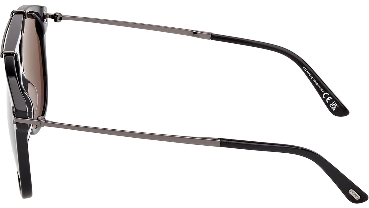 Óculos de sol Tom Ford FT1306_5801A — vista lateral