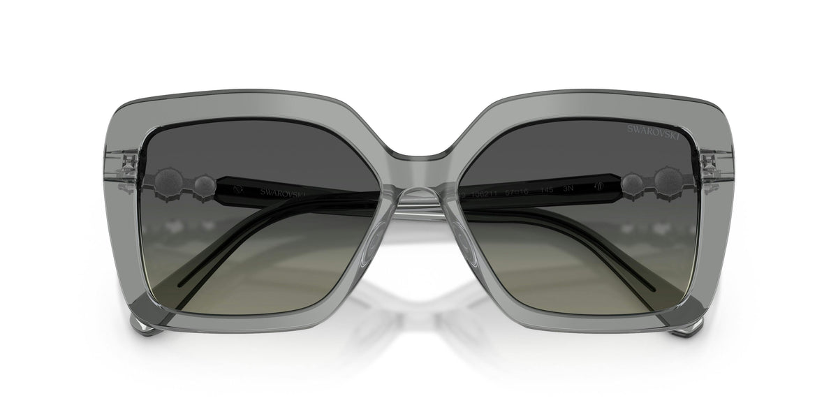 Óculos de Sol Swarovski 0SK6049 10621157 — vista traseira