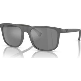 Óculos cinza Emporio Armani 0EA4129 50606G56 em ângulo