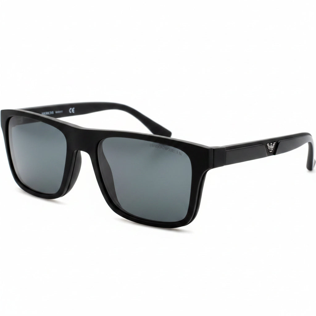Clip-on solar Emporio Armani 0EA4115 58011W52 ângulo