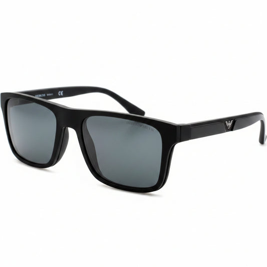 Clip-on solar Emporio Armani 0EA4115 58011W52 ângulo