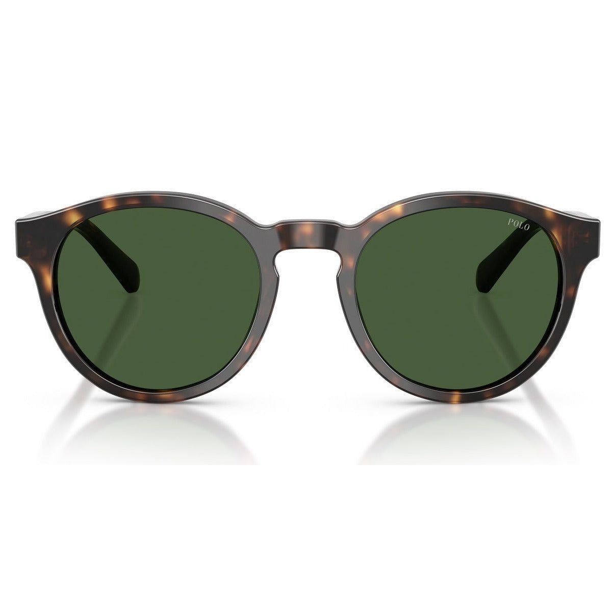 Óculos de sol POLO RALPH LAUREN PH4192 redondo tartaruga com lentes verdes