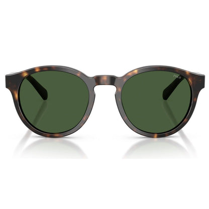 Óculos de sol POLO RALPH LAUREN PH4192 redondo tartaruga com lentes verdes