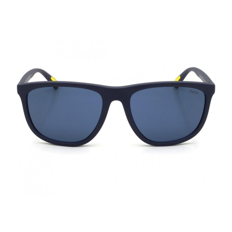 Vista frontal dos óculos de sol POLO RALPH LAUREN PH4231U azul