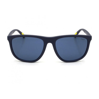 Vista frontal dos óculos de sol POLO RALPH LAUREN PH4231U azul
