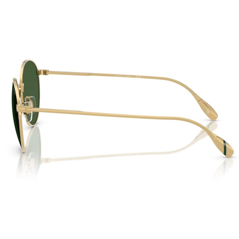 POLO RALPH LAUREN PH3158 94117153 óculos de sol redondo dourado vista frontal